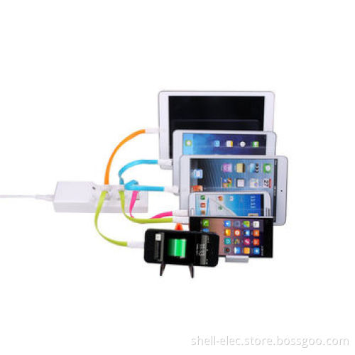 6 USB charger for all device up to 5V, 10A output